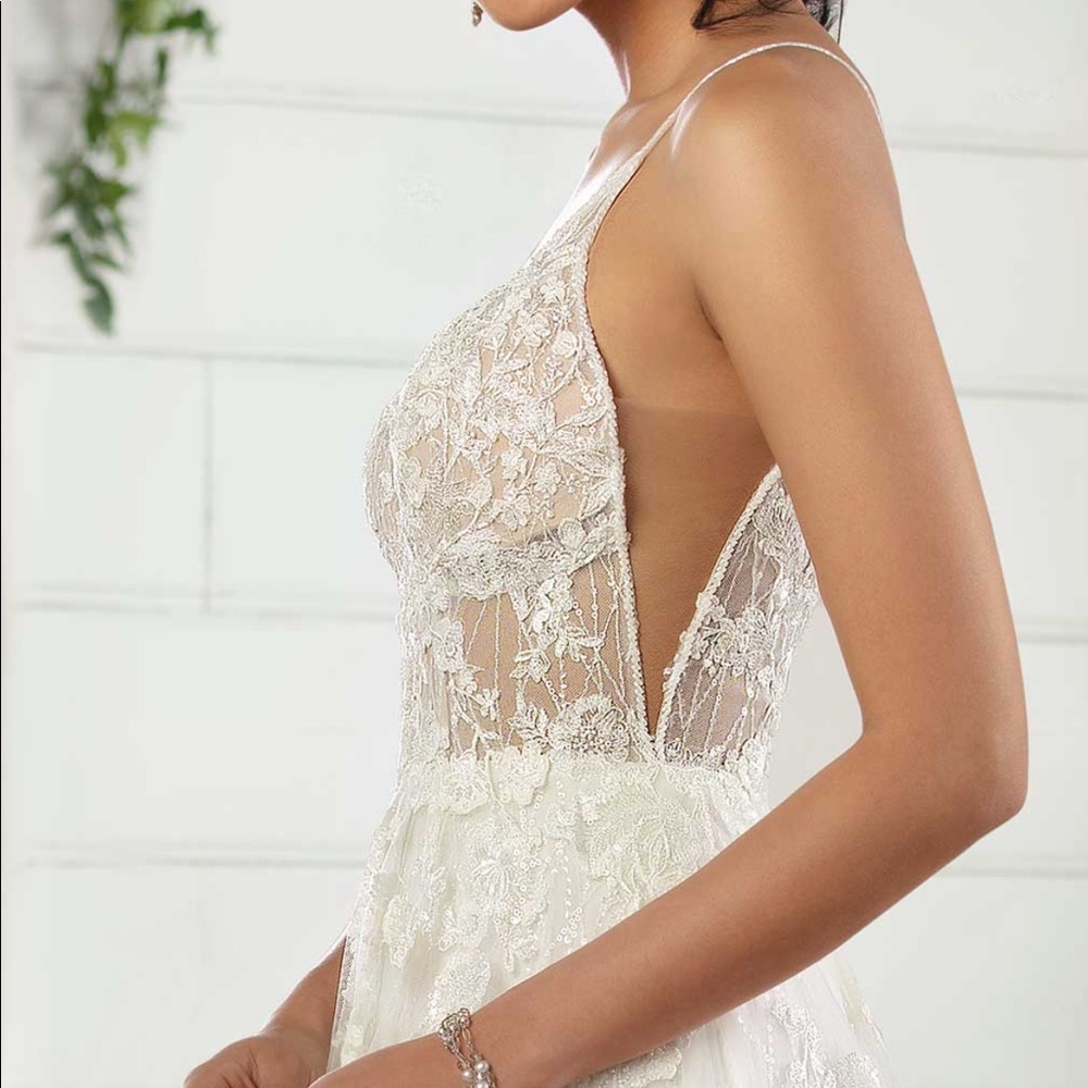 NWT D2840 Essense of Australia Wedding Dress - Picture 2 of 7